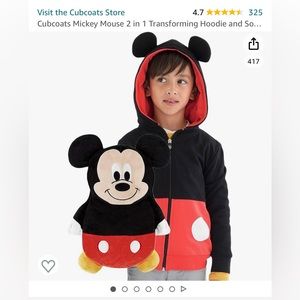 MICKEY Cubcoats Size 3